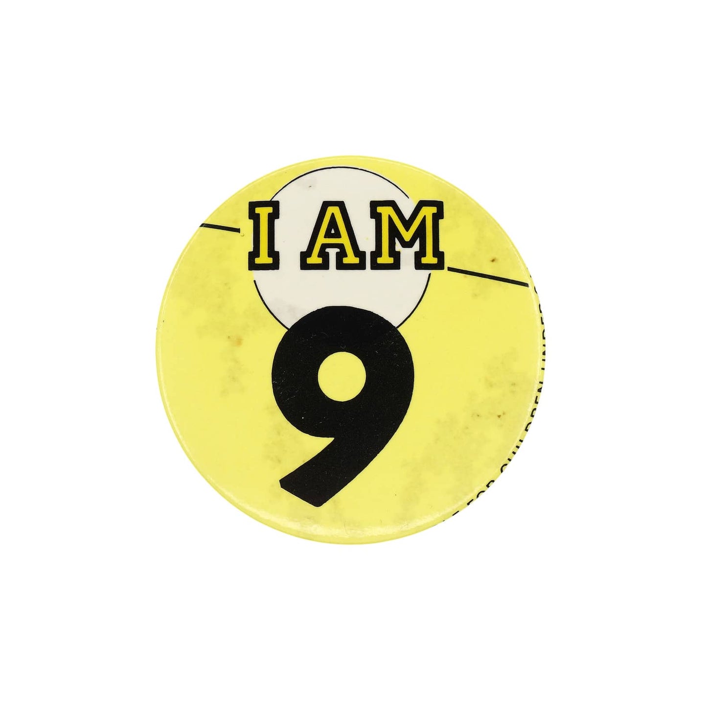 I AM 9 缶バッジ 缶バッチ 9歳 誕生日