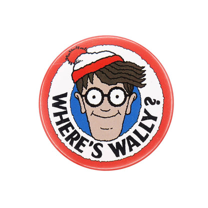 WHERE'S WALLY? ウォーリーをさがせ! 缶バッジ 缶バッチ