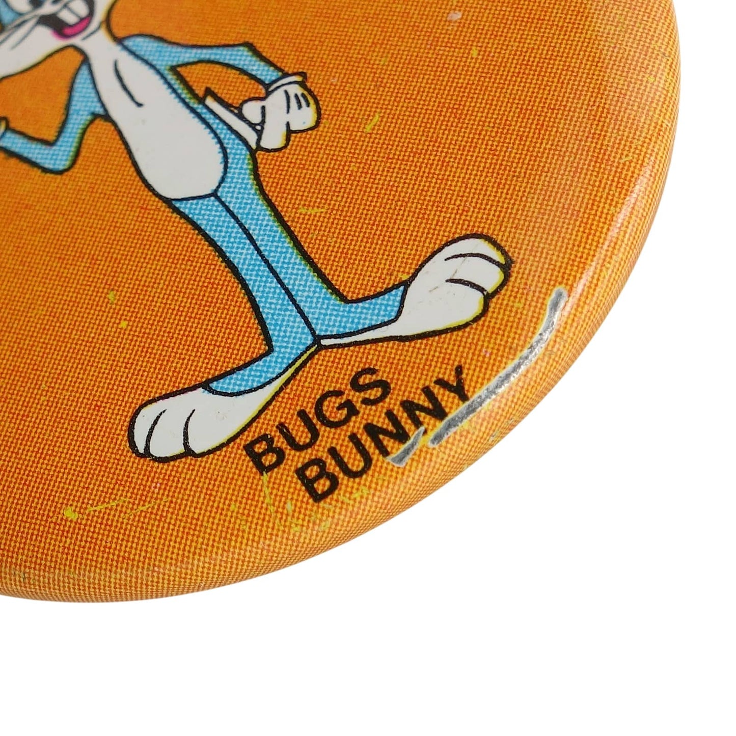 BUGS BUNNY バッグス・バニー ビンテージ 缶バッジ バッチ WARNER BROS. 1973年