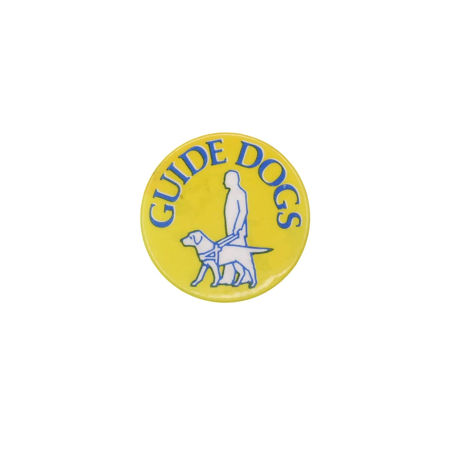 GUIDE DOGS 盲導犬 缶バッジ 缶バッチ