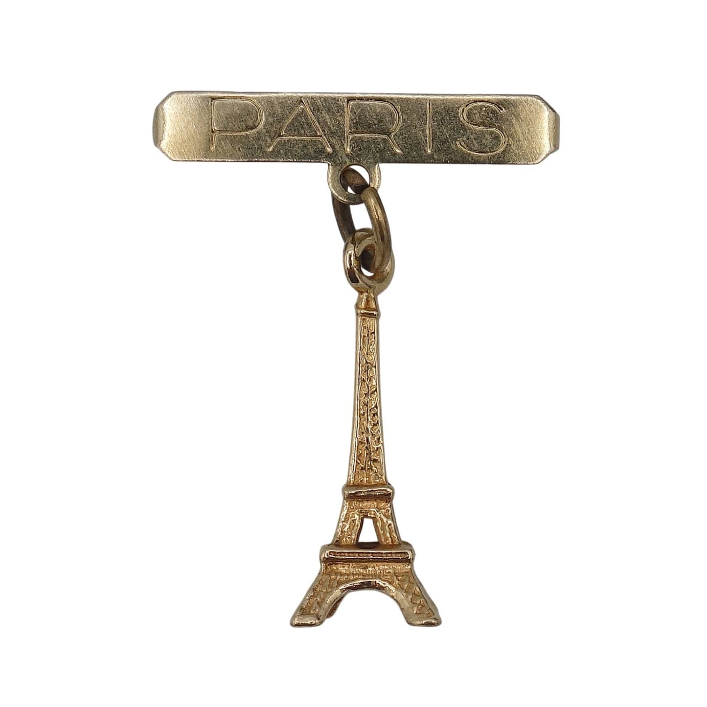 PARIS エッフェル塔 スーベニア チャーム ブローチ ビンテージ