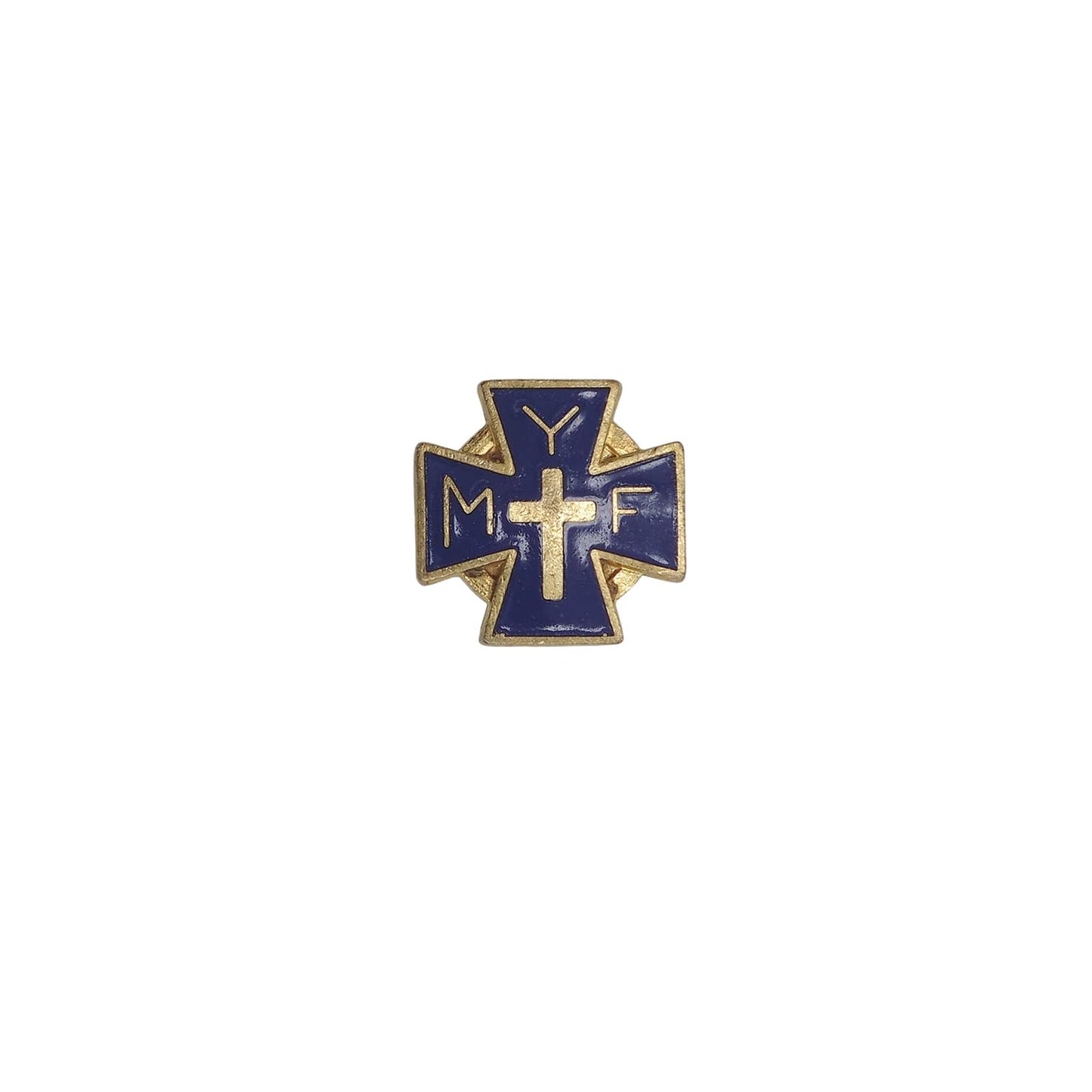 MYF メソジスト青年会 Methodist Youth Fellowship ピンバッジ ブローチ 十字 クロス