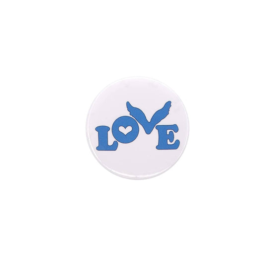 Coldplay 缶バッジ 缶バッチ LOVE Button