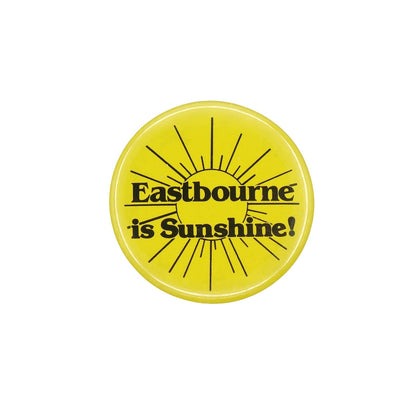 Eastbourne is Sunshine! イーストボーン ビンテージ 缶バッジ 缶バッチ 70's～80's
