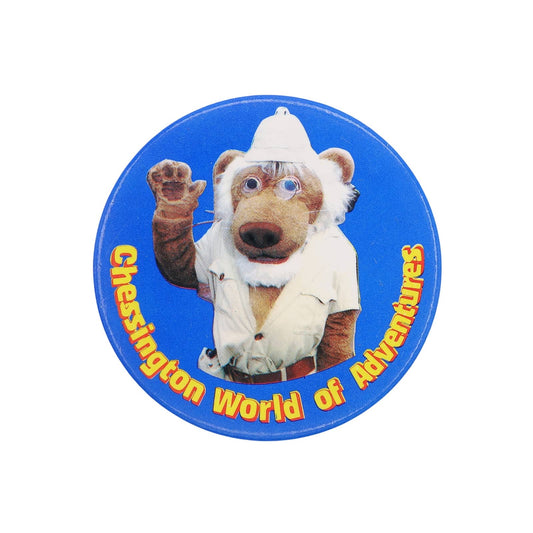 テーマパーク Chessington World of Adventures ヴィンテージ 缶バッジ マスコットキャラクター レトロ 缶バッチ