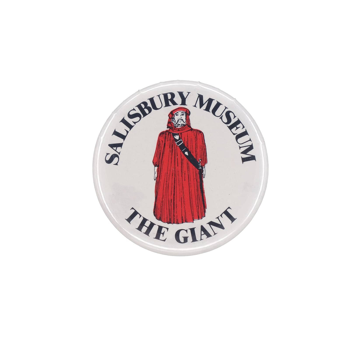 SALISBURY MUSEUM THE GIANT ヴィンテージ 缶バッジ 缶バッチ