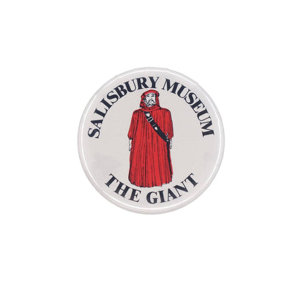 SALISBURY MUSEUM THE GIANT ヴィンテージ 缶バッジ 缶バッチ