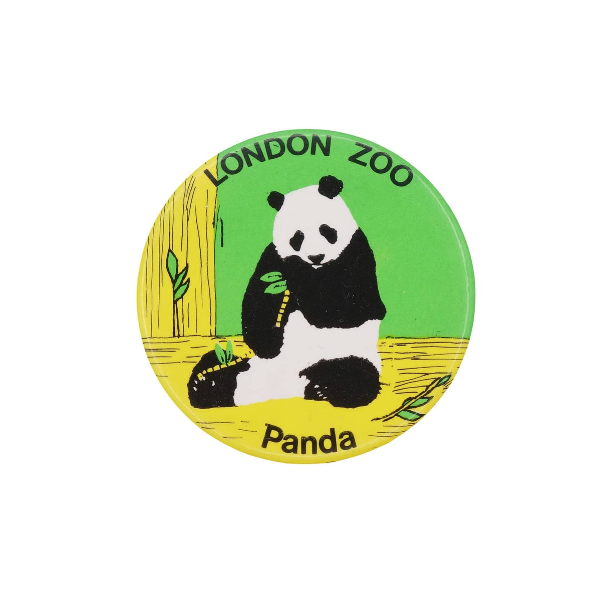 LONDON ZOO ロンドン動物園 Panda パンダ ヴィンテージ 缶バッジ 缶バッチ レトロ