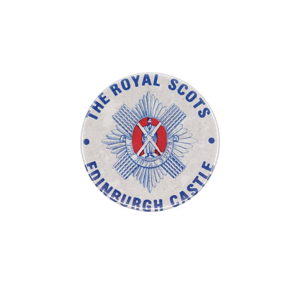 THE ROYAL SCOTS ロイヤル・スコッツ連隊 ヴィンテージ 缶バッジ EDINBURGH CASTLE