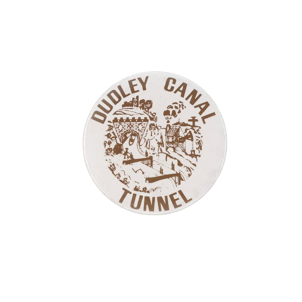DUDLEY CANAL TUNNEL ダドリー運河トンネル ヴィンテージ 缶バッジ レトロ 缶バッチ