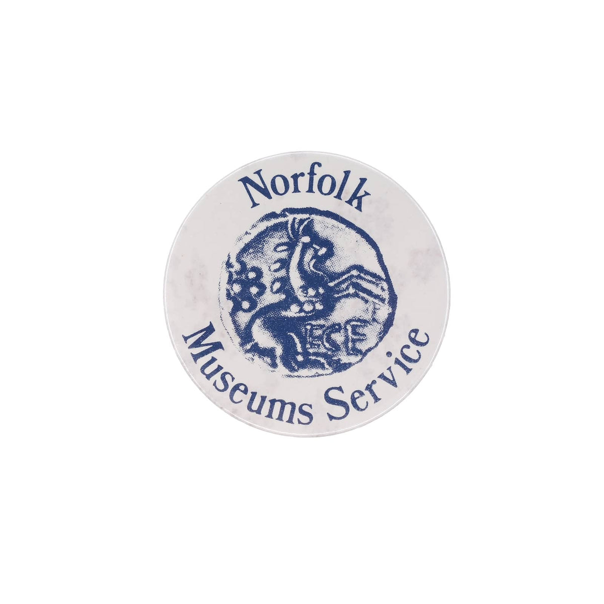 Norfolk Museums Service 缶バッジ レトロ イギリス ミュージアム 缶バッチ