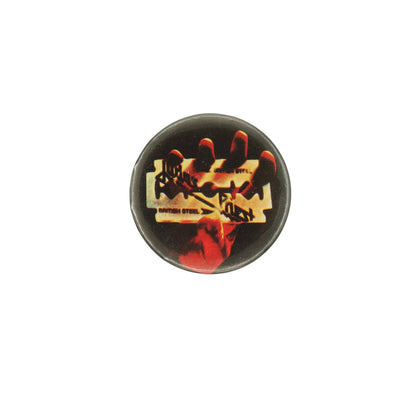 Judas Priest ジューダス・プリースト ヴィンテージ 缶バッジ 缶バッチ ヘヴィメタルバンド 1980年 ミュージシャン ピンバッチ