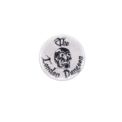 スカル The London Dungeon ザ・ロンドン・ダンジョン 80's ヴィンテージ 缶バッジ 缶バッチ ホラーアトラクション