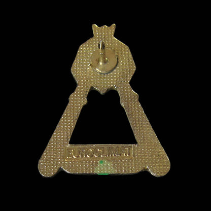 フランス　ピンズ Rambol クルミ割り器 レトロ 留め具付き