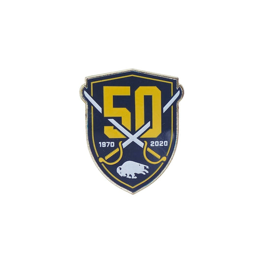 アイスホッケー NHL バッファロー・セイバーズ Buffalo Sabres 創設50周年 ピンズ