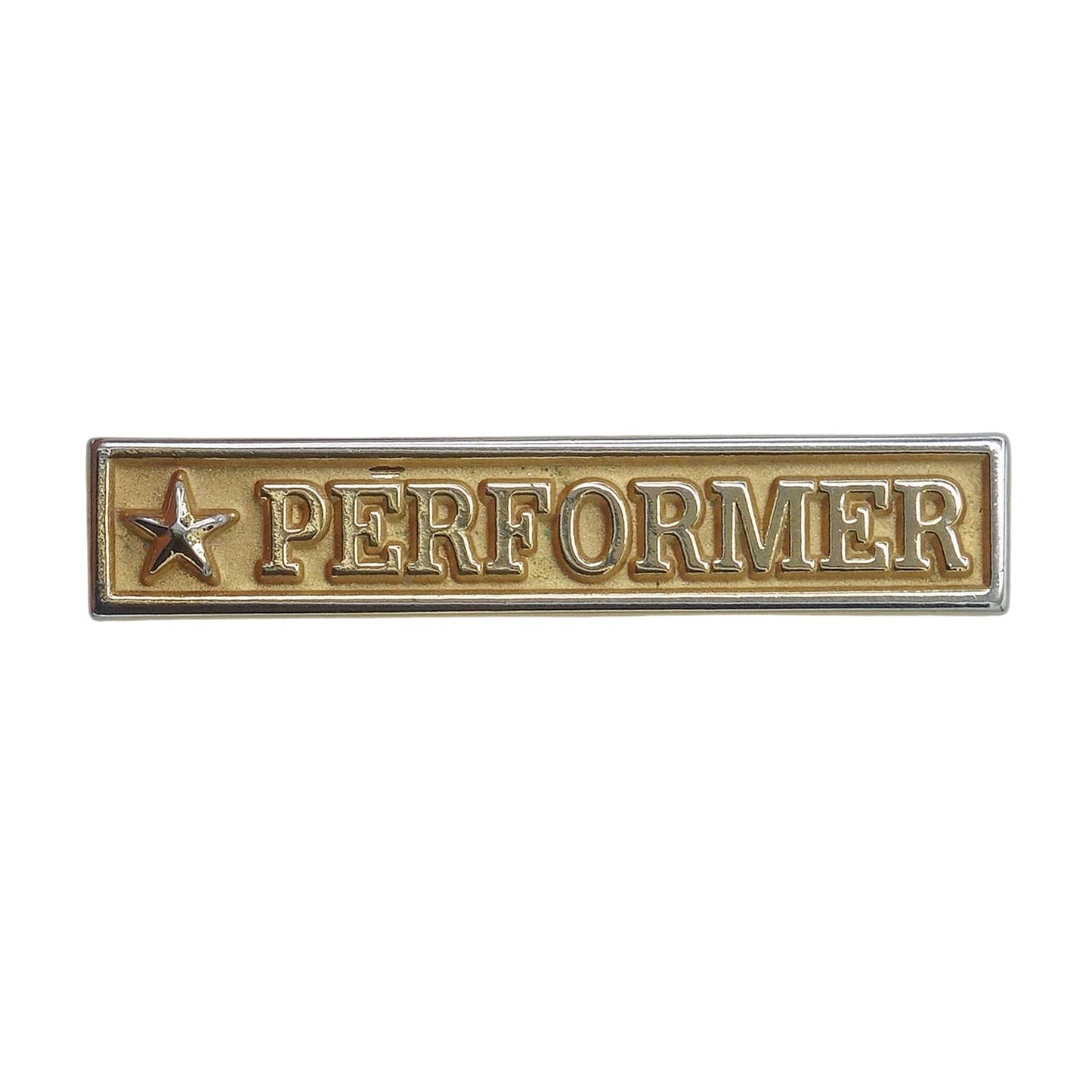 PERFORMER ピンズ 文字
