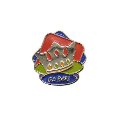 GO RISK ! 王冠 ピンズ
