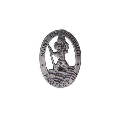 SAINT CHRISTOPHER 聖クリストファー PROTECT US ピンズ CAMCO