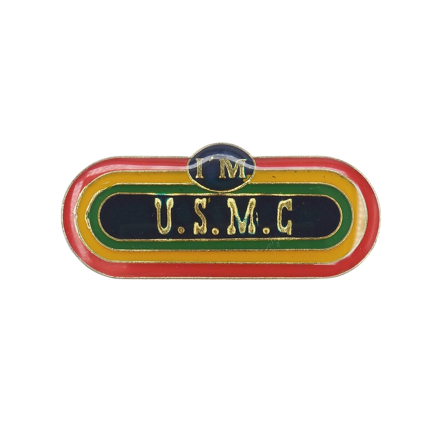 私はアメリカ海兵隊員 I'M U.S.M.C ピンズ ミリタリー
