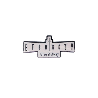ETERNITY 十字架 Give it Away ピンズ 信仰