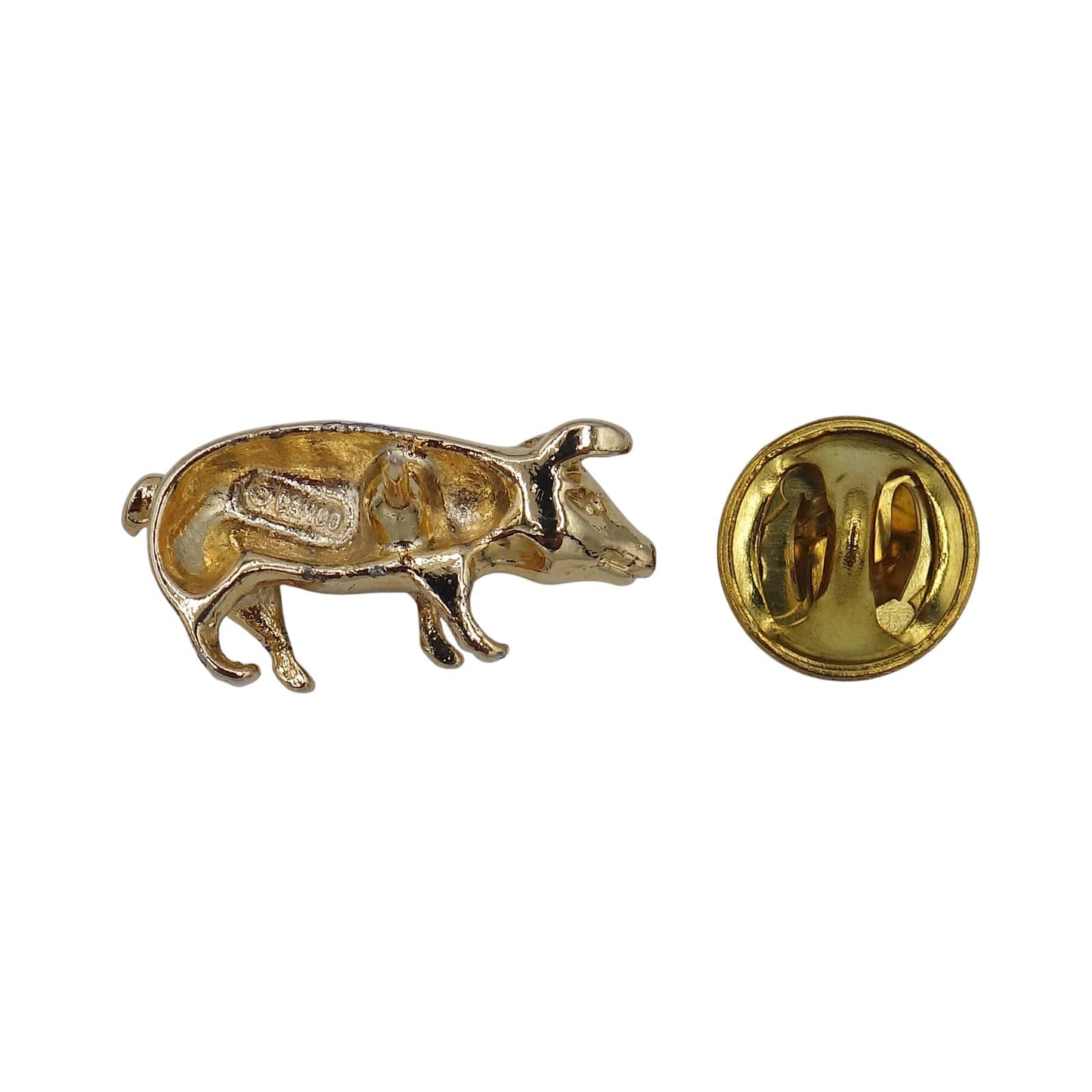 CAMCO 豚 ピンズ 動物 金色