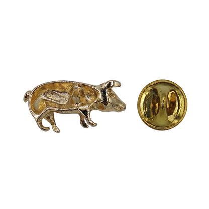 CAMCO 豚 ピンズ 動物 金色