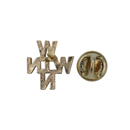 WIN WIN ピンズ メッセージ 金色