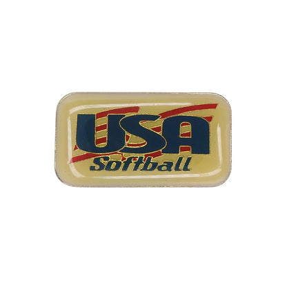 USA Softball ソフトボール ピンズ ピンバッチ