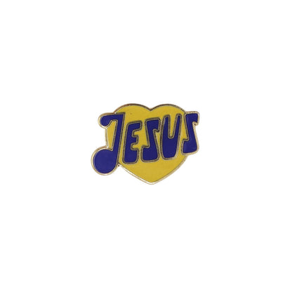 JESUS ハート ピンズ