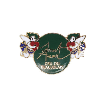 Saint Amour CRU DU BEAUJOLAIS ボージョレ ワイン ピンズ 酒 ハートを抱えた天使