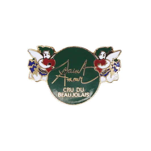 Saint Amour CRU DU BEAUJOLAIS ボージョレ ワイン ピンズ 酒 ハートを抱えた天使