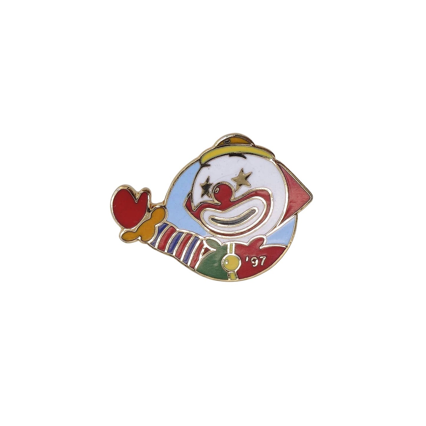1997 America's Thanksgiving Parade ピエロ 道化師 ピンズ BARLOW