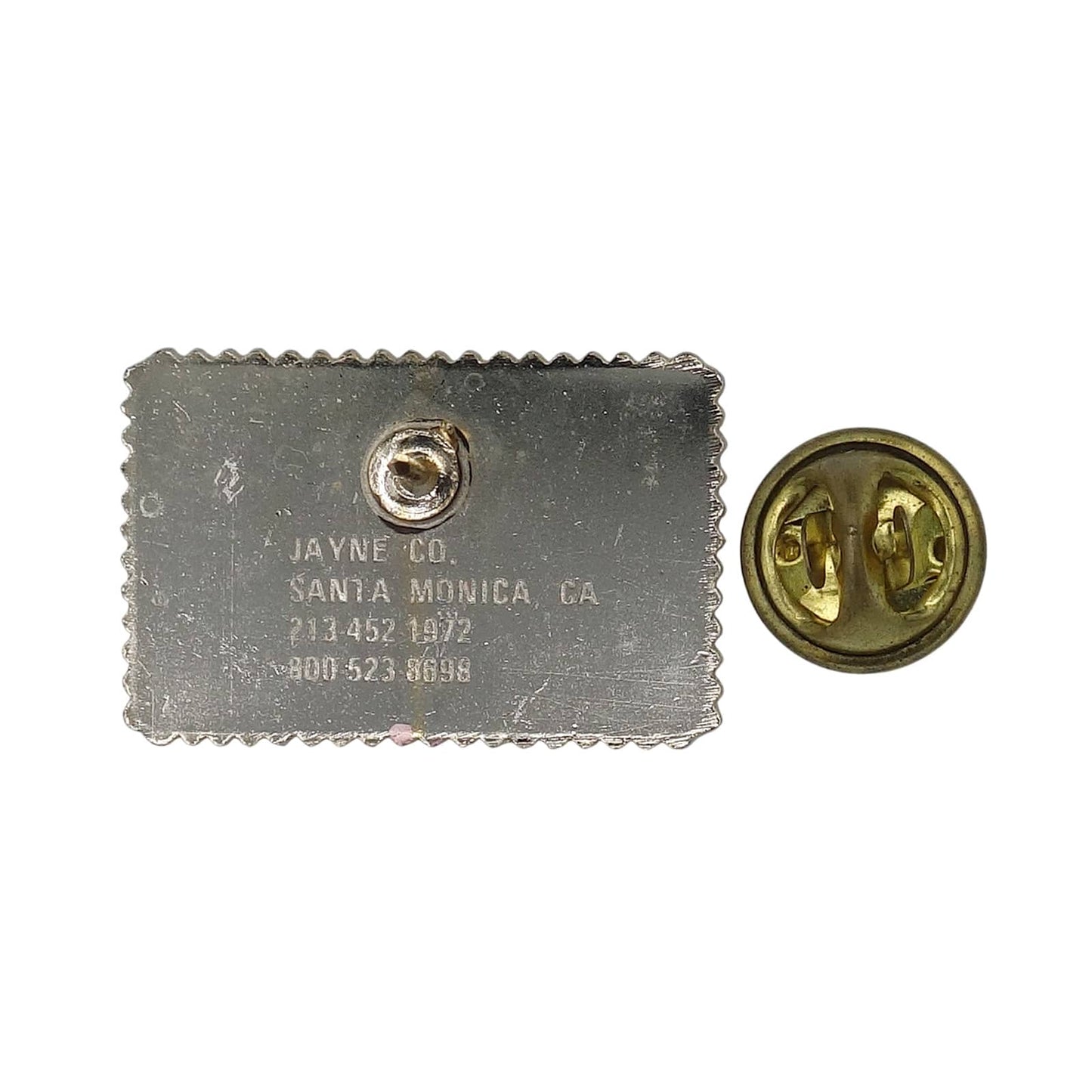 Volunteer Lend a Hand ボランティア USA 20c 切手型 ピンズ