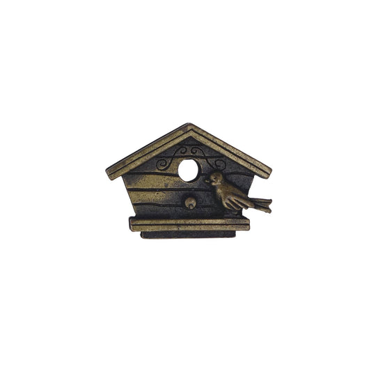 JJ 鳥の巣箱 ピンズ 鳥小屋 JONETTE JEWELRY