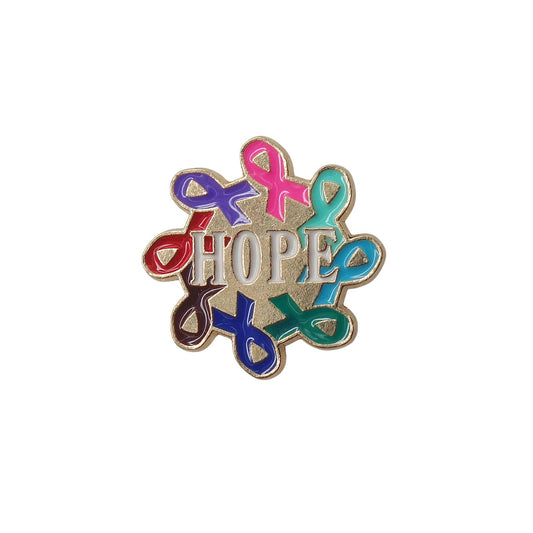 HOPE 啓発リボン ピンズ