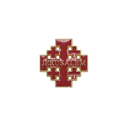 エルサレム十字 JERUSALEM ピンズ クロス