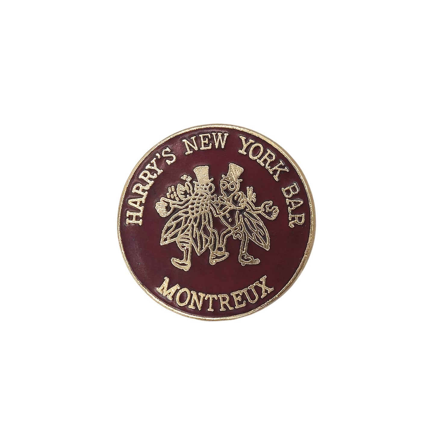 HARRY'S NEW YORK BAR カクテルバー ピンズ ハエのキャラ