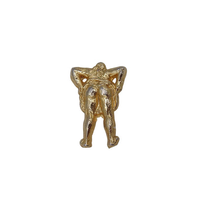 FANNY ペタンク ピンズ ファニーにキスをする 金色 フランス ピンバッチ