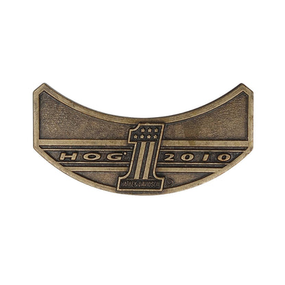 HARLEY OWNERS GROUP 2010 バイカー ピンズ 数字1 HOG ハーレーダビッドソン