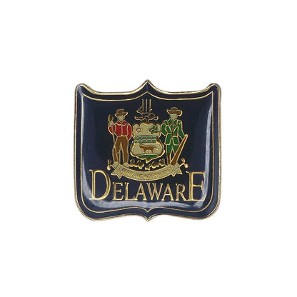 DELAWARE デラウェア州 クレスト ピンズ