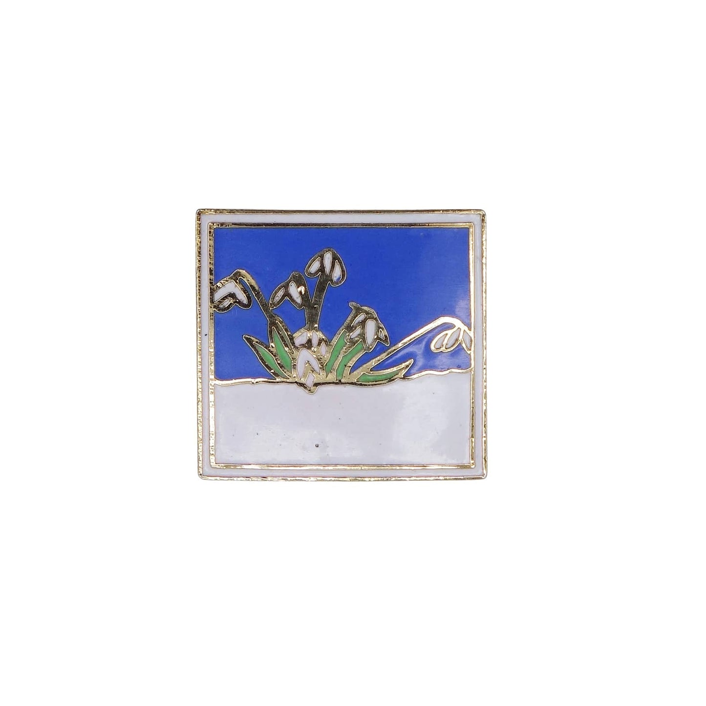 スノードロップ 植物 ピンズ ピンバッチ