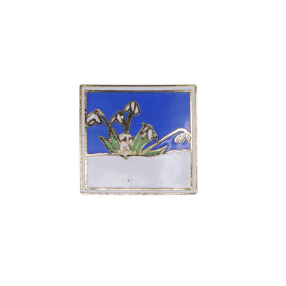 スノードロップ 植物 ピンズ ピンバッチ