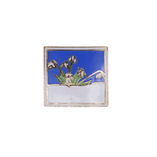 スノードロップ 植物 ピンズ ピンバッチ