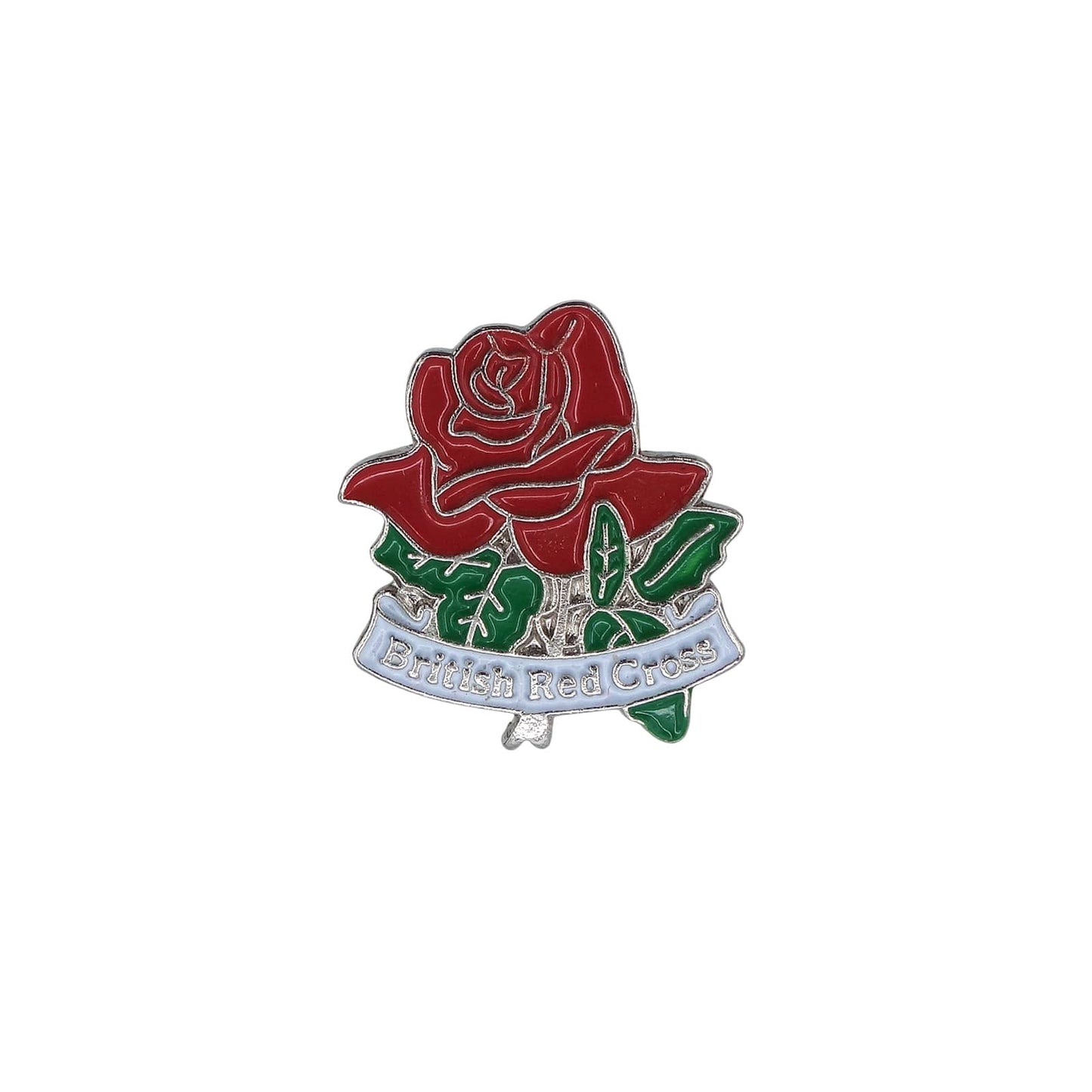 British Red Cross 薔薇 ピンズ 英国赤十字社