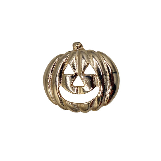 ジャックオーランタン ピンズ 金色 かぼちゃ ハロウィン