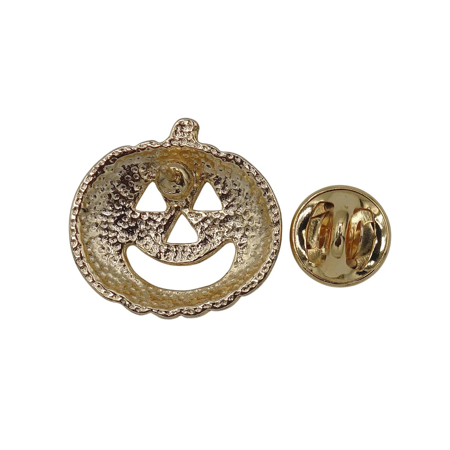 ジャックオーランタン ピンズ 金色 かぼちゃ ハロウィン