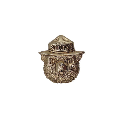 SMOKEY BEAR スモーキーベア ピンズ 金色 ピンバッチ