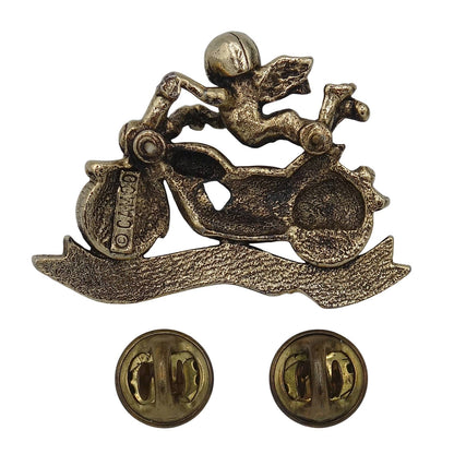 CAMCO バイクに乗った天使 ピンズ RIDE SAFE