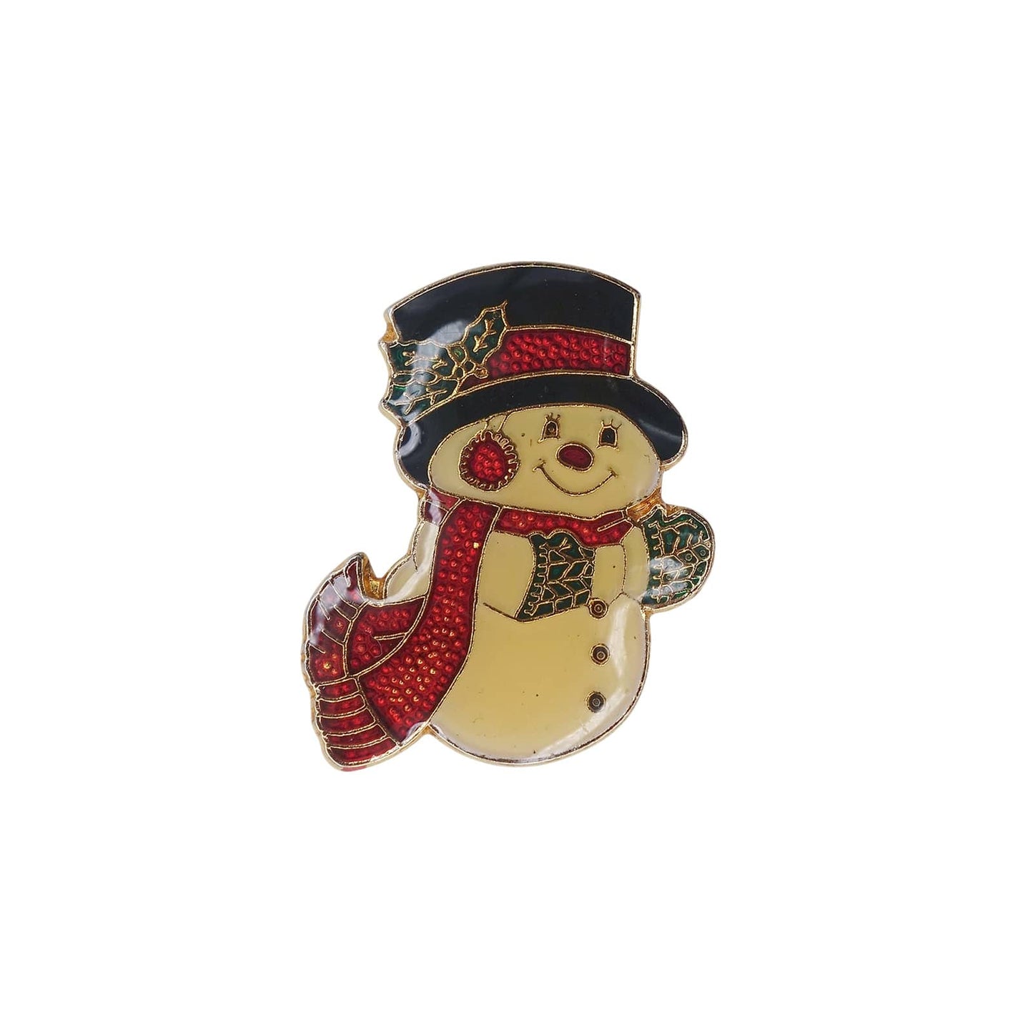 雪だるま クリスマス ピンズ