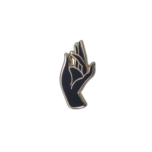 思惟手 ピンズ 手のポーズ 仏教 ピンバッチ
